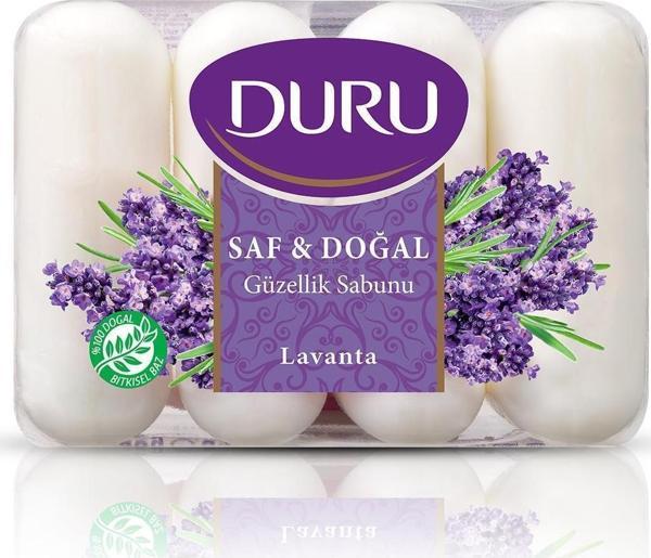 Duru Güzellik Sabunu Saf&doğal Lavanta 4 Lü 4x70=280 Gr - Image 1