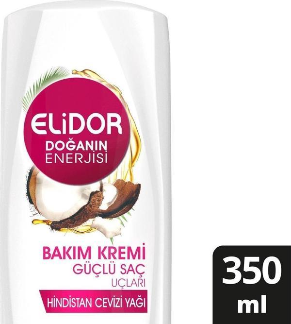 Elidor Saç Kremi Güçlü Saç Uçları Hindistan Cevizi Özlü 350 Ml - Image 1