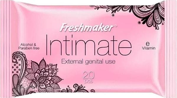 Freshmaker İntimate Genital Bölge Temizleme Mendili 20 Li - Image 1