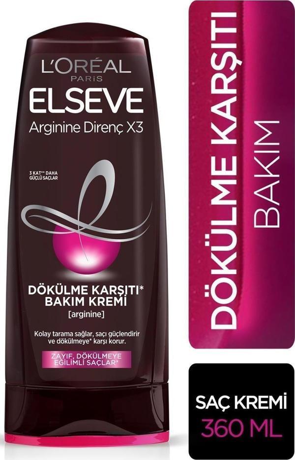 Loreal Elseve Saç Kremi Argınıne Dökülme Karşıtı 360 Ml - Image 1