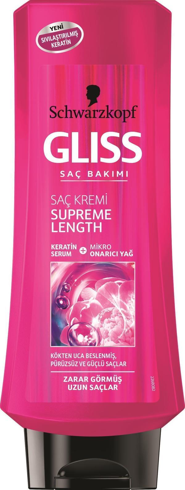 Glıss Saç Kremi Supreme Length 360 Ml - Image 1
