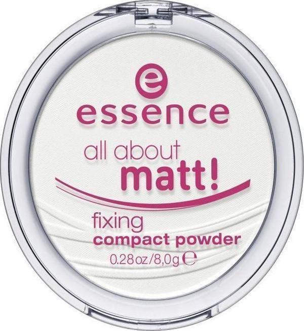 Essence All About Matt! Fixing Kompakt Pudra - Image 1