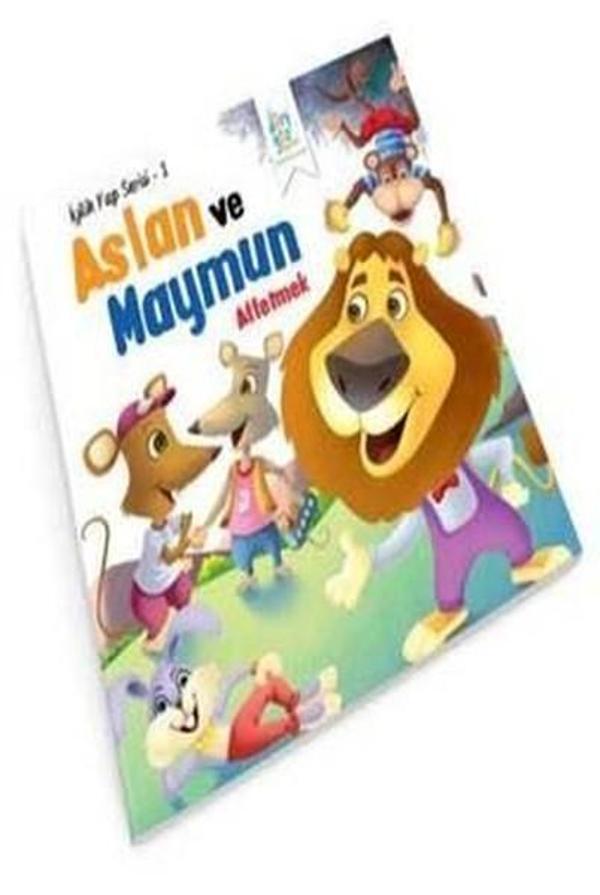 İyilik Yap Serisi 1-Aslan ve Maymun Affetmek - Dört Göz Yayınları - Image 1