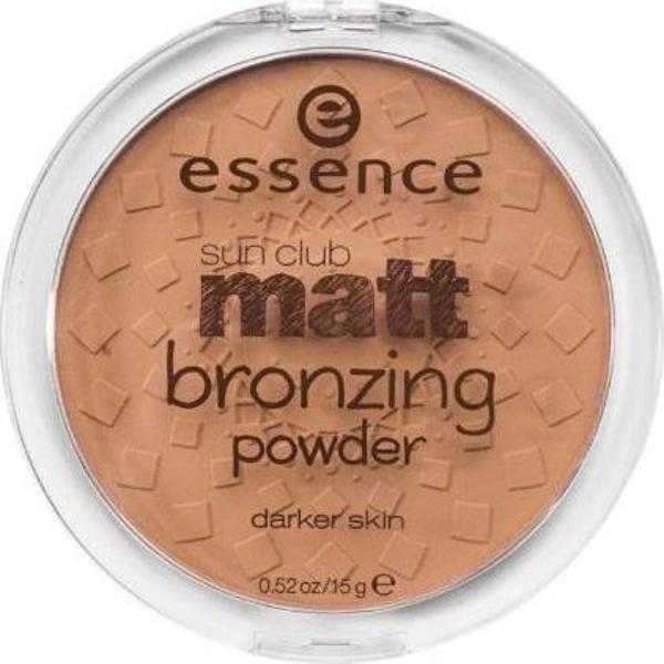 Essence Sun Club Matt Bronzing Powder Pudra 02 - Image 1