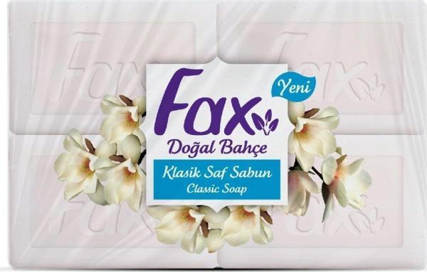 Fax Banyo Sabunu Klasik Saf Sabun 4 Lü 4x125 Gr=500 Gr - Image 1