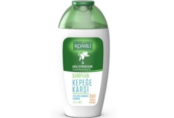 Komili Şampuan Zeytinyağlı Kepeğe Karşı Etkili 2in1 Mini 200 Ml - Image 1