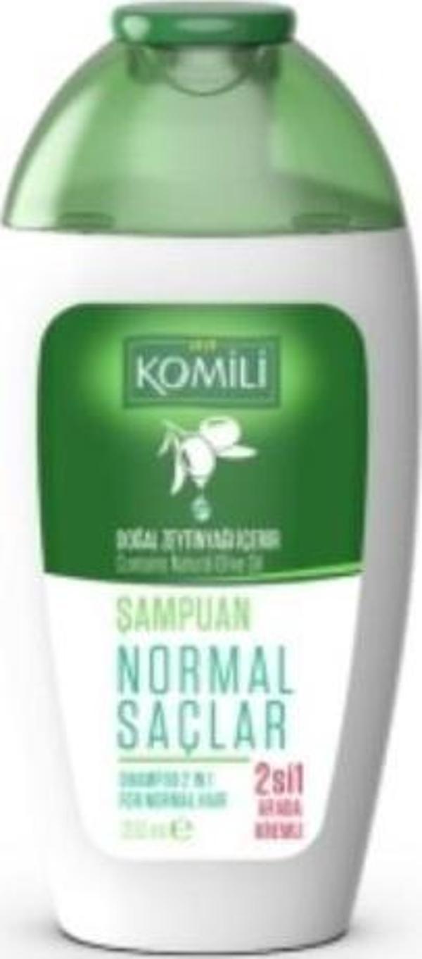 Komili Şampuan Zeytinyağlı Normal Saçlar 2in1 Mini 200 Ml - Image 1
