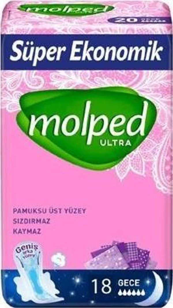 Molped Ultra Süper Ekonomik Gece 18 Li Delist - Image 1