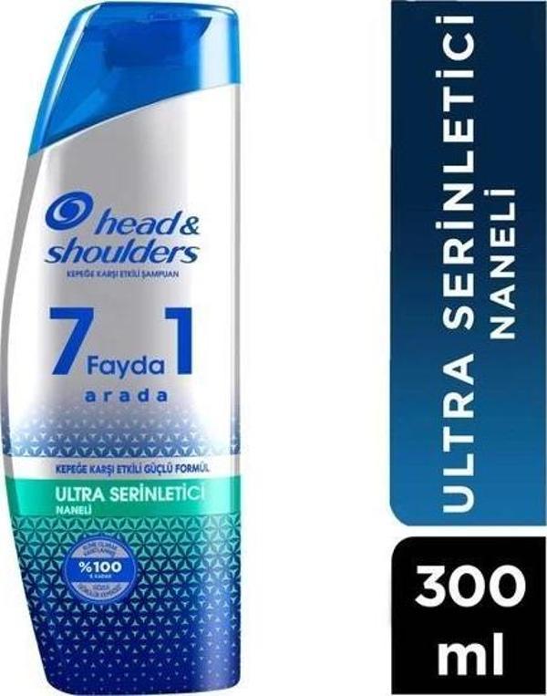 Head Shoulders 7 Fayda 1 Arada Şampuan Ultra Serinletici 300 Ml - Image 1