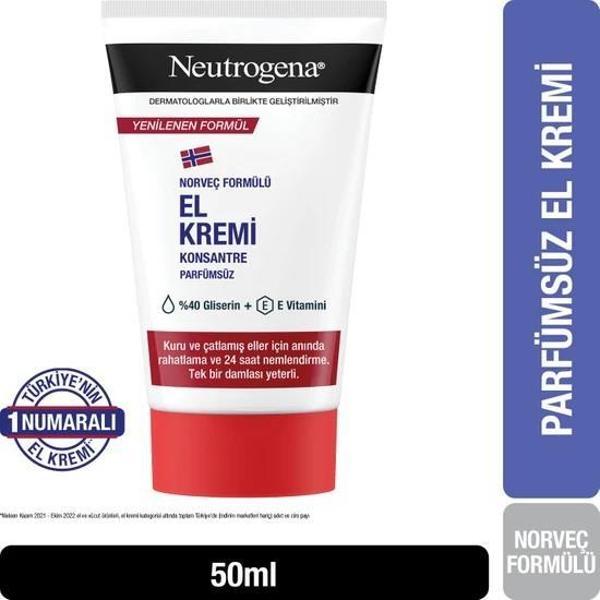 Neutrogena El Kremi Parfümsüz 50 Ml - Image 1