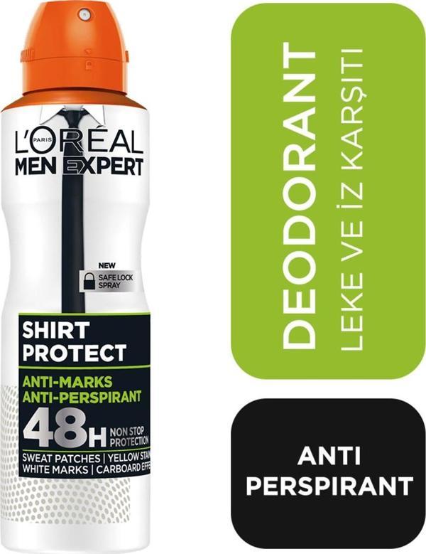 L'Oréal Paris Men Expert Deodorant Shirt Protect AE 150 ml - Image 1