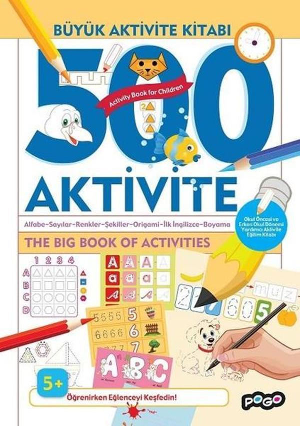 Büyük Aktivite Kitabı 500 Aktivite - Pogo - Image 1