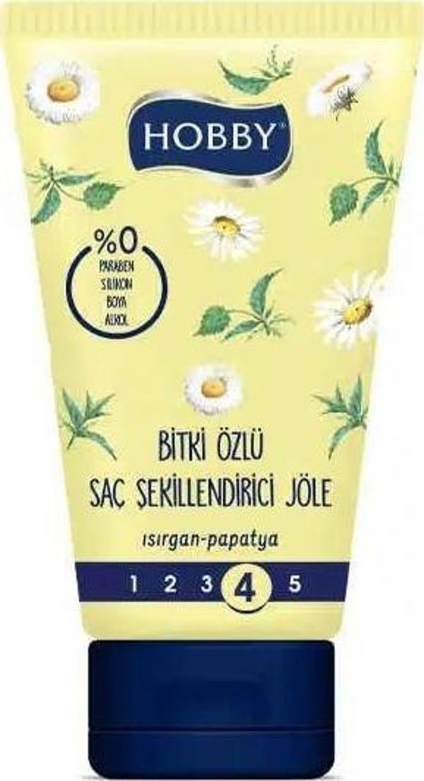 Hobby Bitki Özlü Isırgan Papatya Özlü Saç Şekillendirici Jöle 150 Ml - Image 1