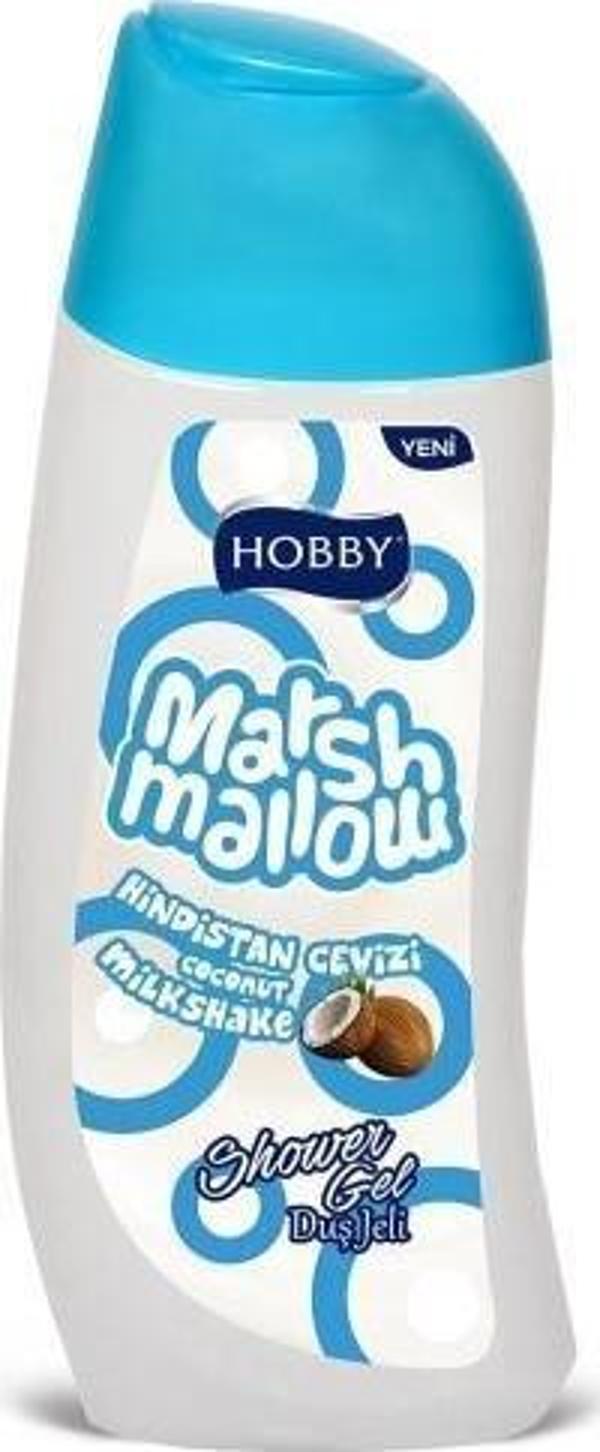 Hobby Duş Jeli Marshmaılow Hindistan Cevizi Özlü 500 Ml - Image 1