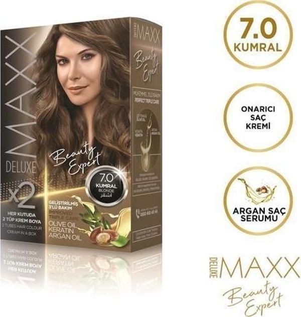 Maxx Deluxe Saç Boyası 7.0 Kumral - Image 1