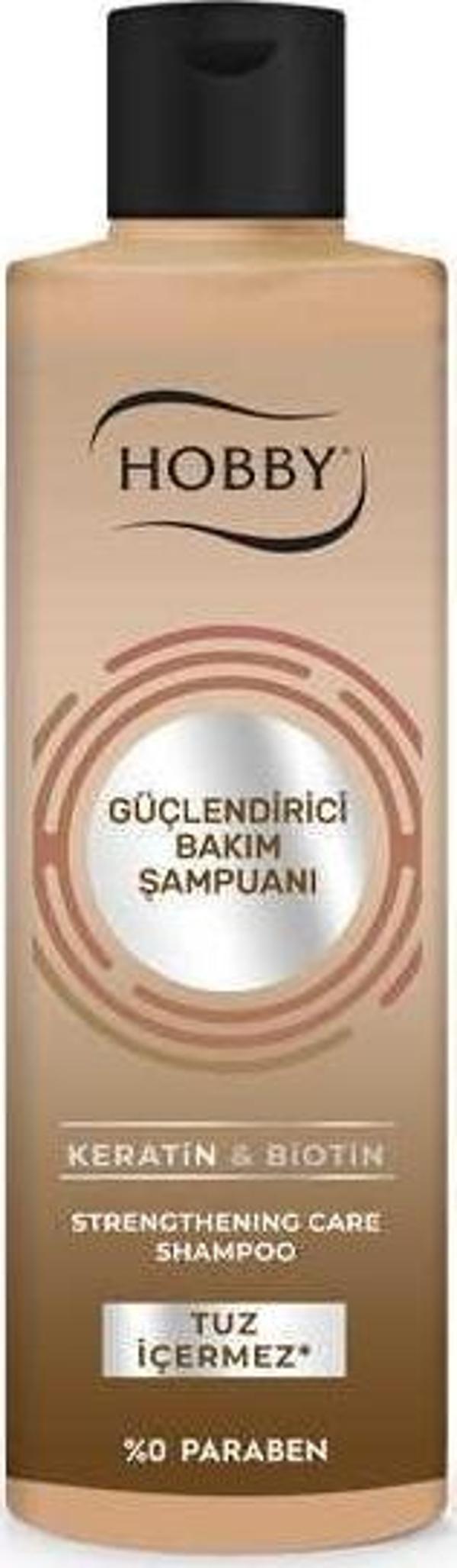 Hobby Şampuan Güçlendirici Bakım Keratin Biotin Tuz İçermez 250 Ml - Image 1