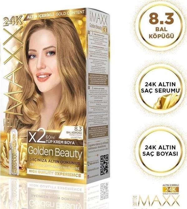Maxx Deluxe Saç Boyası 8.3 Bal Köpüğü - Image 1