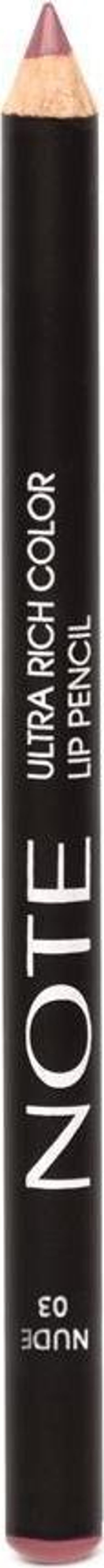 Note Ultra Rıch Lıp Pencil Dudak Kalemi 03 - Image 1
