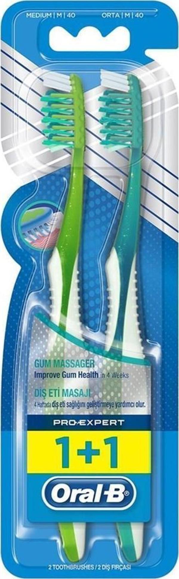 Oral-B Pro Health Diş Eti Bakımı 1+1 Diş Fırçası - Image 1