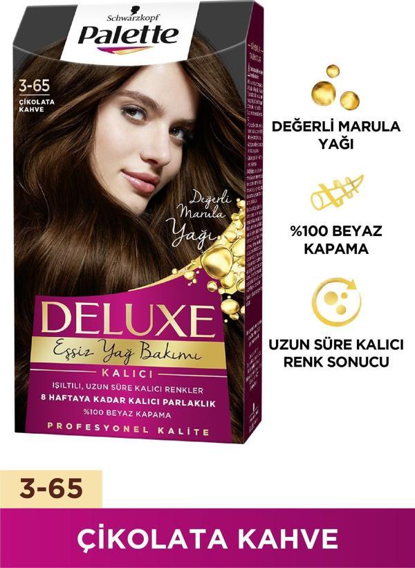 Palette Deluxe Saç Boyası 3-65 Çikolata Kahve - Image 1