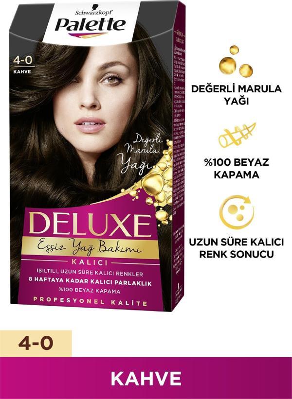 Palette Deluxe Saç Boyası 4-0 Kahve - Image 1