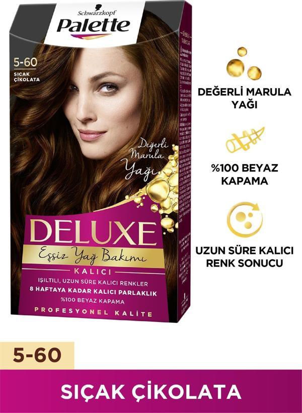 Palette Deluxe Saç Boyası 5-60 Sıcak Çikolata - Image 1