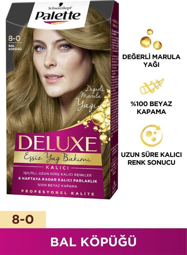 Palette Deluxe Saç Boyası 8-0 Bal Köpüğü - Image 1