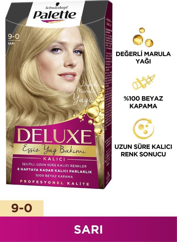 Palette Deluxe Saç Boyası 9-0 Sarı - Image 1