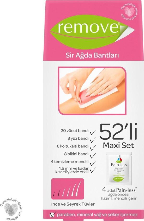 Remove Sir Ağda Bantları 52 Li Set Hassas Ciltler - Image 1
