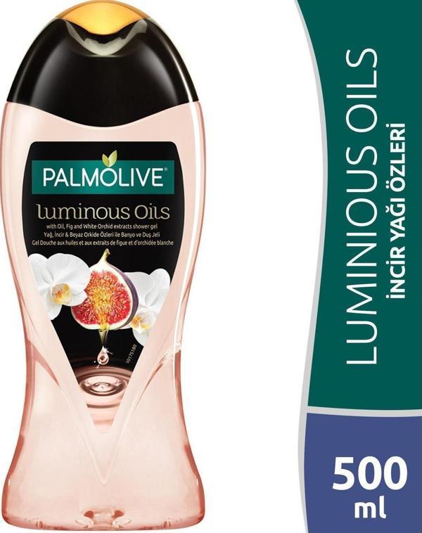 Palmolive Duş Jeli Luminous Oils İncir Beyaz Orkide Özlü 500 Ml - Image 1