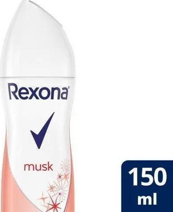 Rexona Musk Bayan Deodorant 150 Ml - Image 1