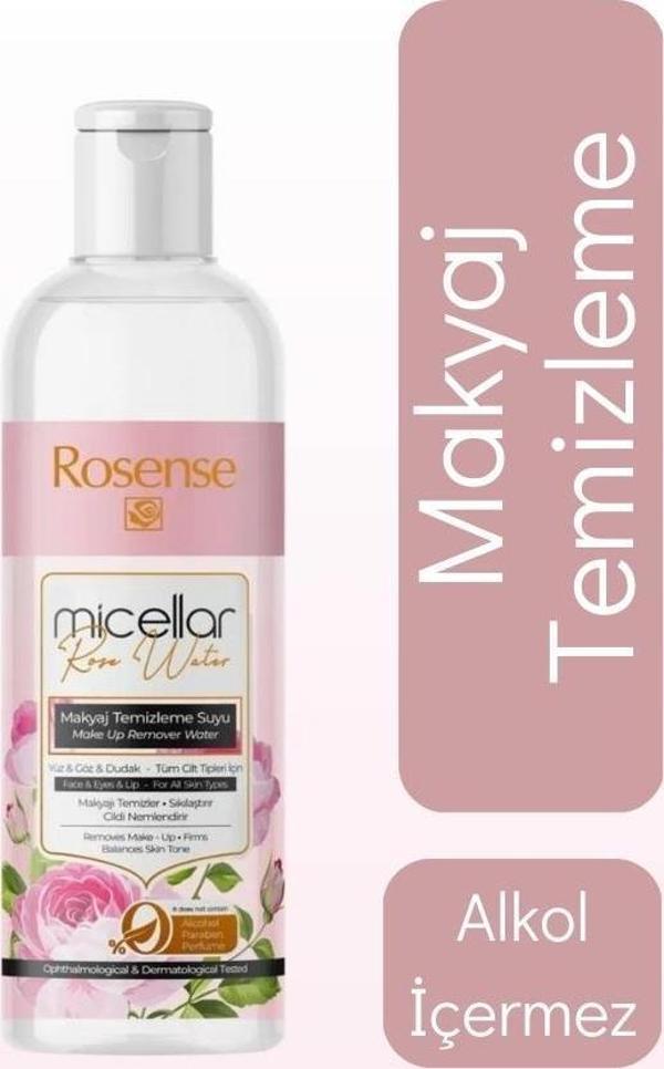 Rosense Mıcellar Temizleme Suyu Tüm Cilt Tipleri İçin 220 Ml - Image 1