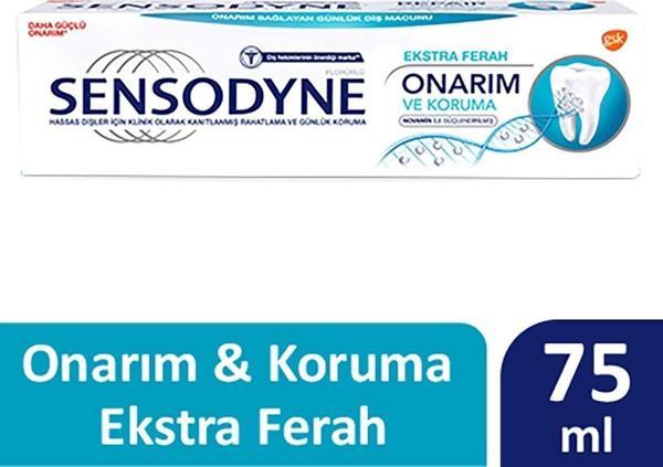 Sensodyne Onarım Koruma Ekstra Ferah Diş Macunu 75 Ml - Image 1