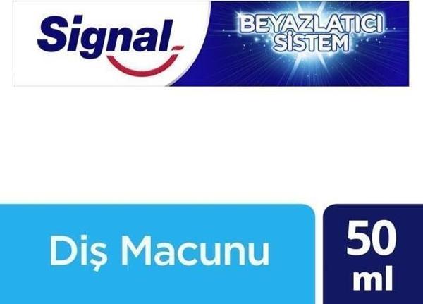 Signal Beyazlatıcı Sistem Macun 50 Ml - Image 1