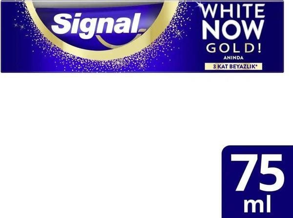 Signal Whıtenow Gold Diş Macunu 75 Ml - Image 1