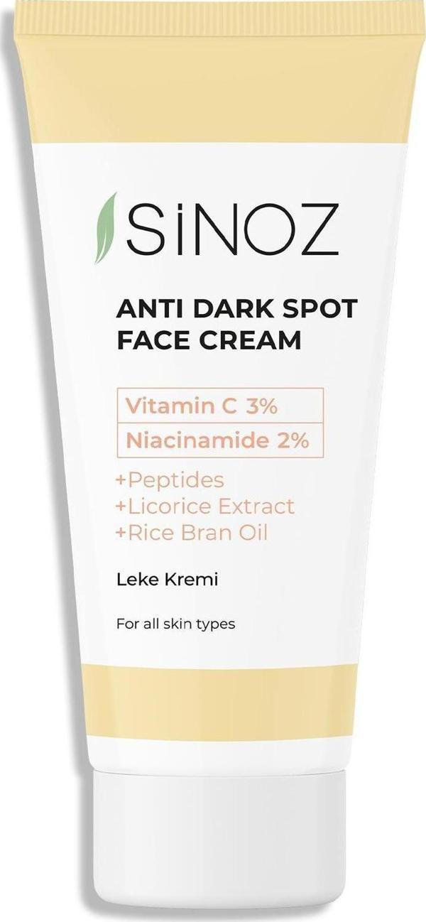 Sinoz Leke Kremi (VİTAMİN C 3% NİACİNAMİDE 2%) 40 ml - Image 1