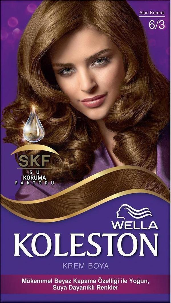 Koleston Kit Saç Boyası 6/3 Altın Kumral - Image 1