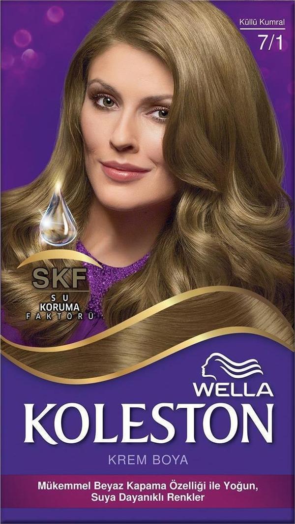 Koleston Kit Saç Boyası 7/1 Küllü Kumral - Image 1