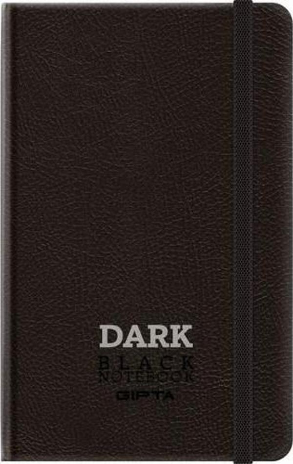 Gıpta Dark İp.Dkş.Deri Kapak Defter 9X14 - 64 Yaprak Ç.Siz(Stand) - Image 1