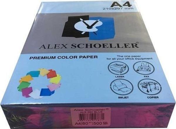 Alex Schoeller 580 A4 Fotokopi Kağıdı 500 lü Mavi - Image 1