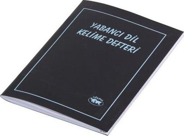 Gülpaş 155 Yabancı Dil Fihrist (Kelime Defteri) 56 yaprak Plastik Kapak - Image 1