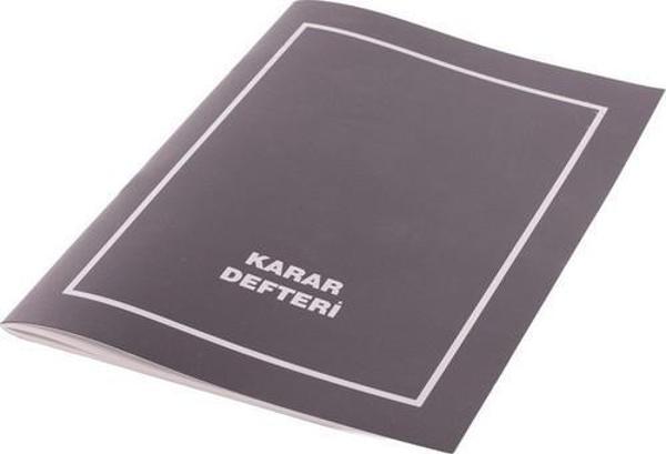 Gülpaş Karar Defteri Plastik Kapak 40 Yaprak - Image 1
