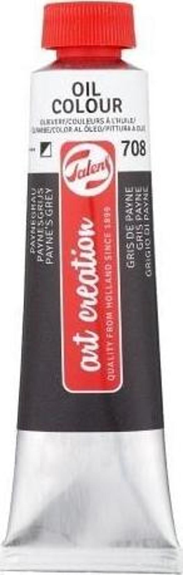 TAC 40ML YAĞLI BOYA 708 PAYNES GREY - Image 1