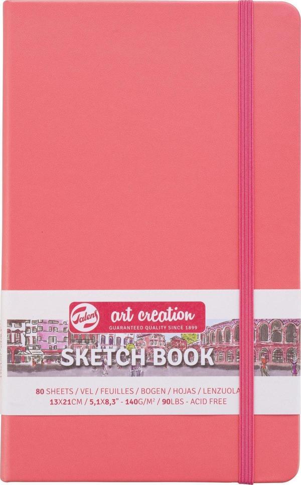 TAC SK.BLCK CORAL 13X21 140G SKETCHBOOK - Image 1