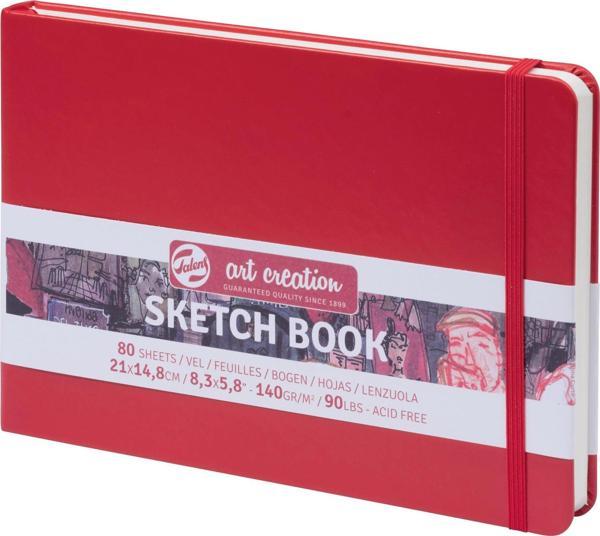 TAC SK.BLCK RED 14,8X21 140G SKETCHBOOK - Image 1