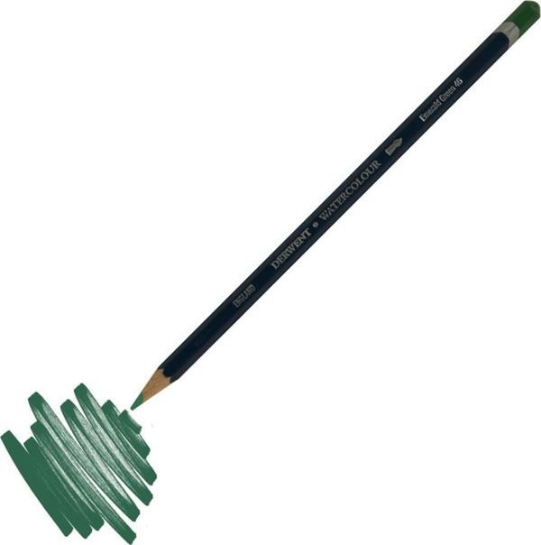 46 Emerald Green Derwent Watercolour Suluboya Kalemi - Image 1