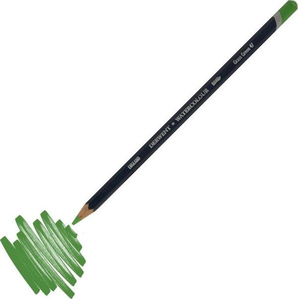 47 Grass Green Derwent Watercolour Suluboya Kalemi - Image 1