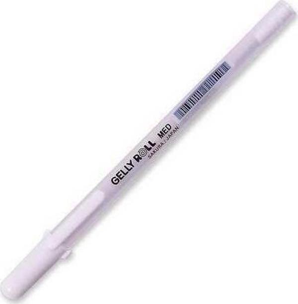 SAKURA GELLY ROLL BASIC FINE 0.3MM BEYAZ (İNCE UÇ) - Image 1