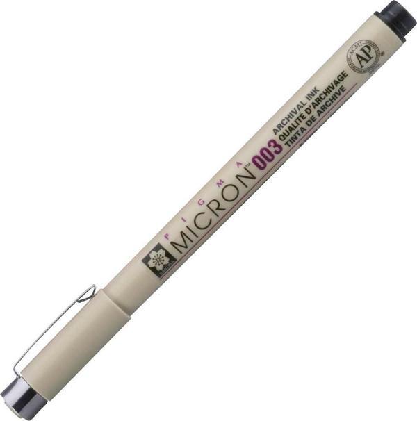 SAKURA PIGMA MICRON 003 SİYAH 0.15 MM - Image 1