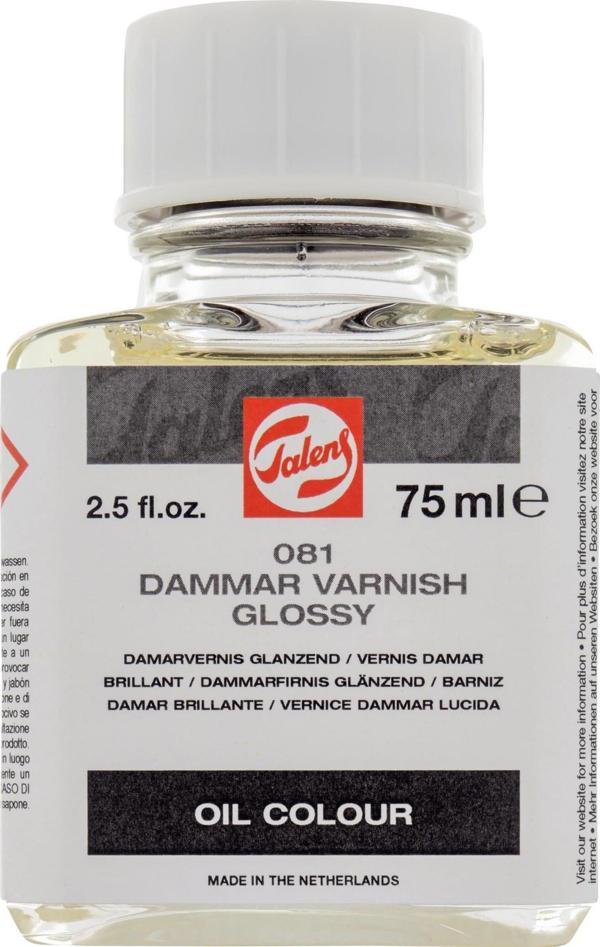 TALENS DAMMAR VARNISH GLOSSY 081 75ML - Image 1